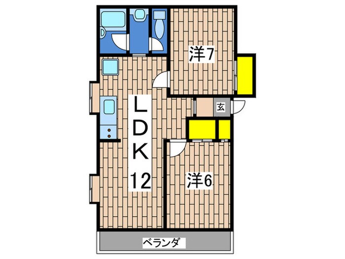 間取り図 ＴＷＩＮＳ・保土ケ谷