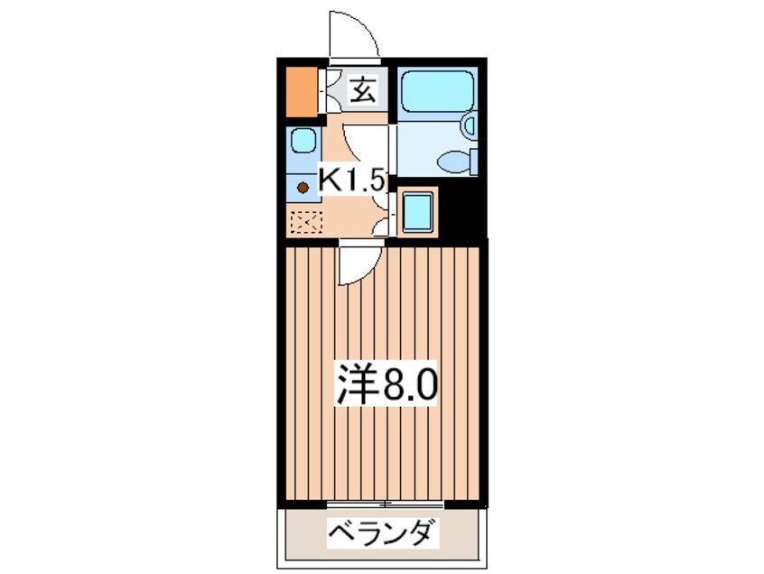 間取図 ＴＷＩＮＳ・保土ケ谷