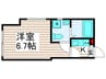 Ｋｏｔｏｎｏｈａ 1Kの間取り