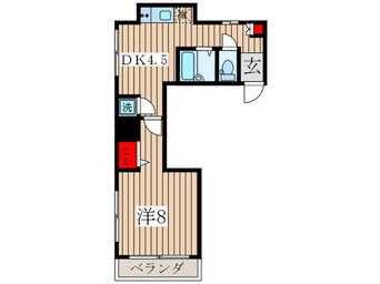 間取図 アルテシモリンクベリス(703)