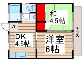 間取図 前原荘