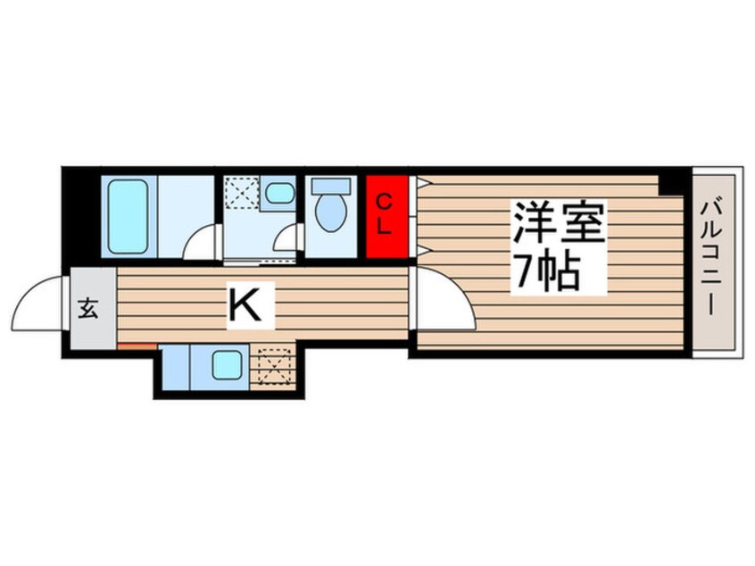 間取図 ハイツルミエール