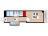 ハイツルミエール 1Kの間取り