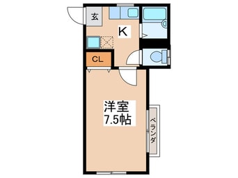 間取図 Ａ　ＦＬＡＴ