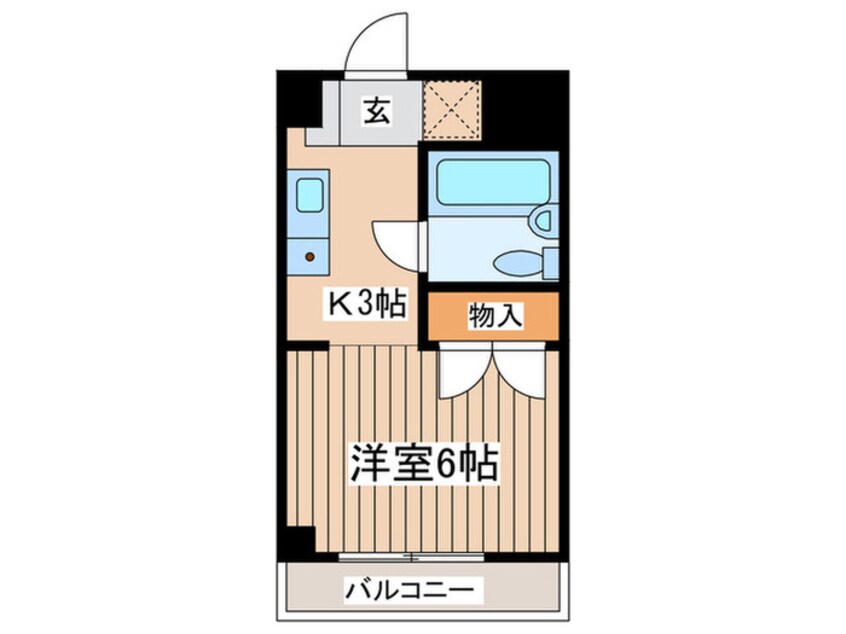 間取図 ステップイン８８