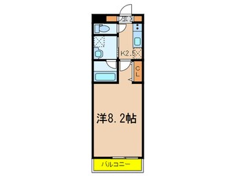 間取図 クレイシア祐天寺