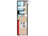 Ａｍｂｉｔｉｏｎ西区土屋 1Rの間取り