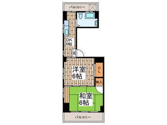 間取図 星山ビル