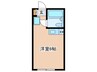 スカイビル 1Rの間取り