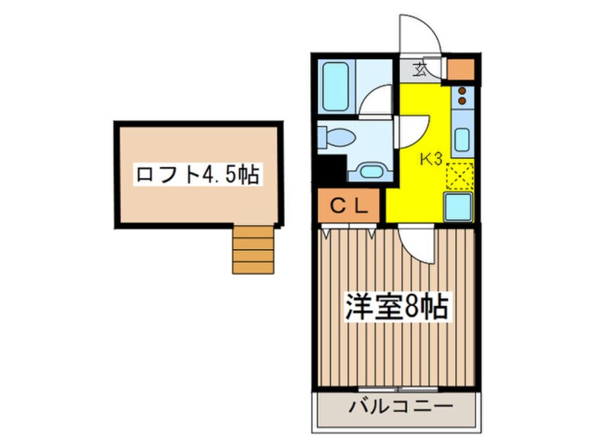 間取図 サンヴィアーレ・グランサージュ