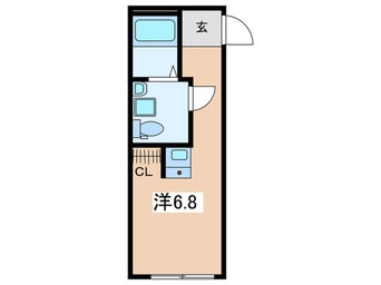 間取図 グランドール渋谷