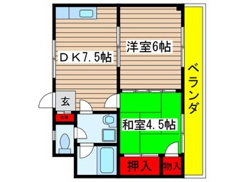 間取図 本橋ビル