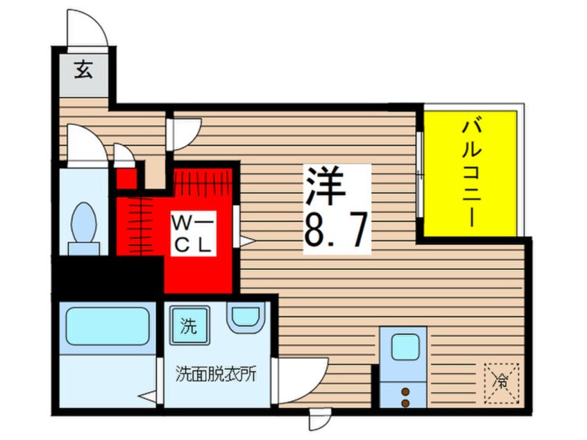 間取図 Colina　del　Viento