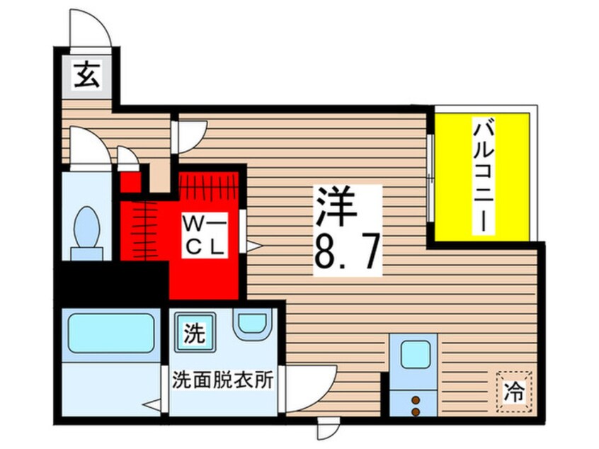 間取図 Colina　del　Viento