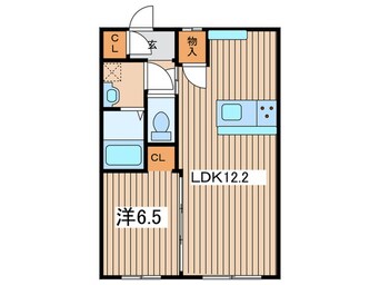 間取図 ドミールナカノ