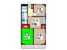 ラリ－マンション 3DKの間取り