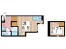 ＲＩＺＥＳＴ　ルミエン 1Rの間取り