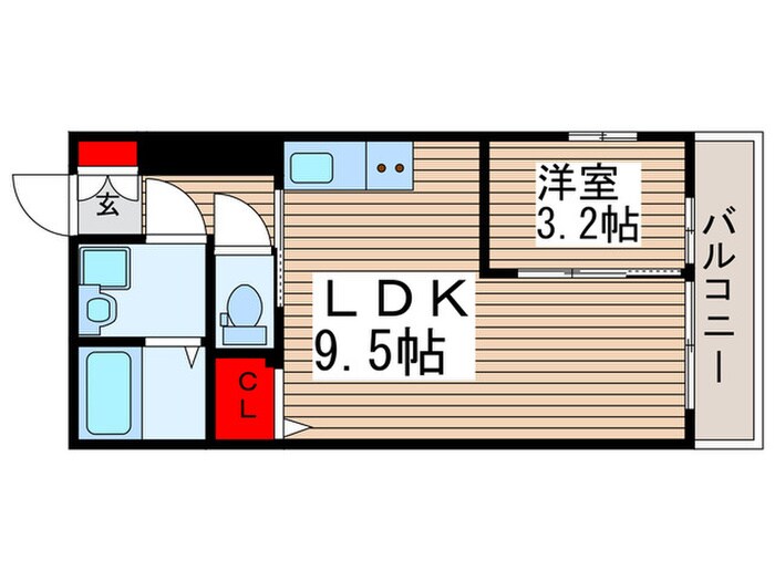 間取り図 クレア松戸