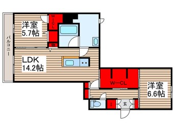 間取図 仮)アティチュード