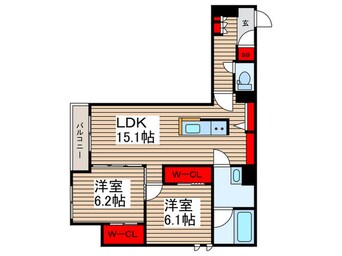 間取図 アティチュード