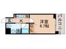 フォレシティ豊洲 1Kの間取り
