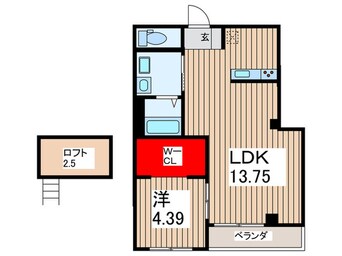 間取図 ＷＪ・Ｗ－２４