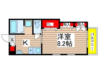 間取図 クレアフィール