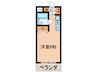 エスタ梅ヶ丘 1Rの間取り