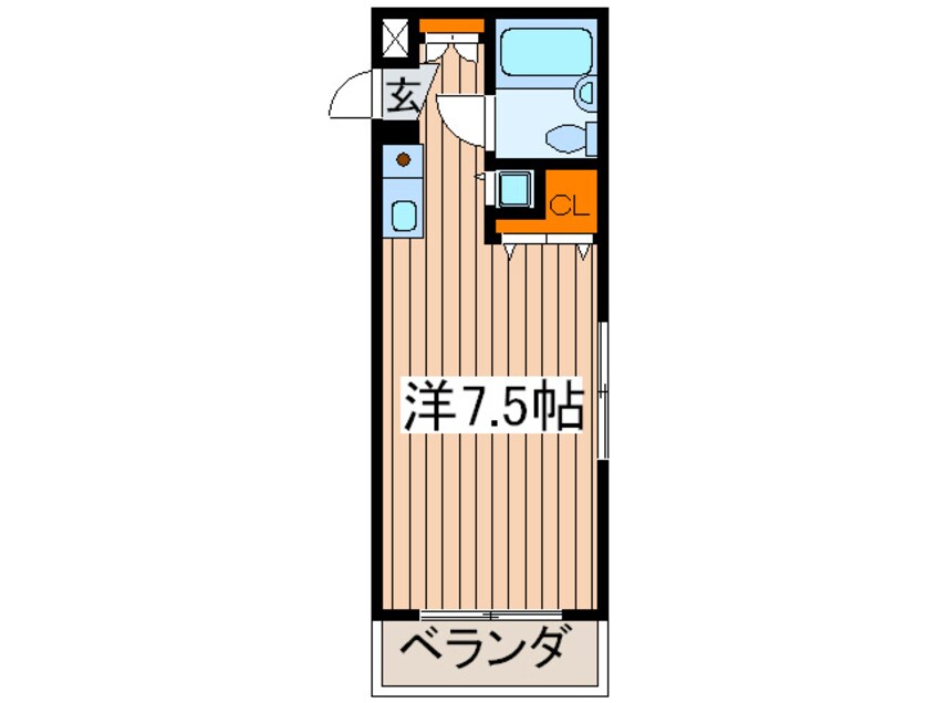 間取図 エスタ梅ヶ丘