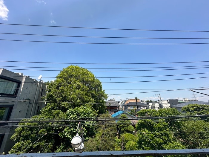 室内からの展望 エスタ梅ヶ丘