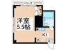 エクレ－ルＫ－１０ 1Kの間取り