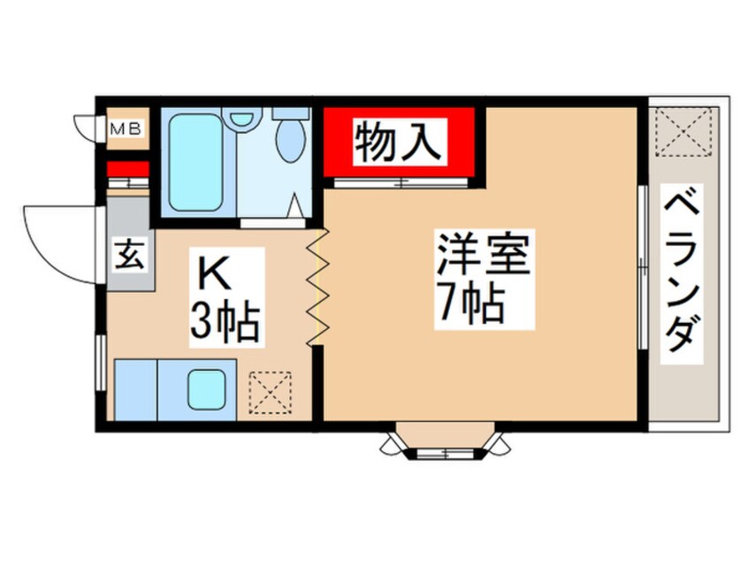 間取図 桜が丘ハイツ