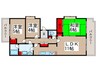 コ－ポレ－ト中清戸１号棟 3LDKの間取り