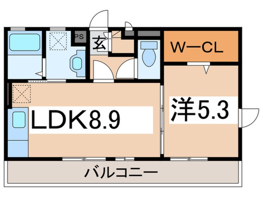 間取図 エターナルプレジール