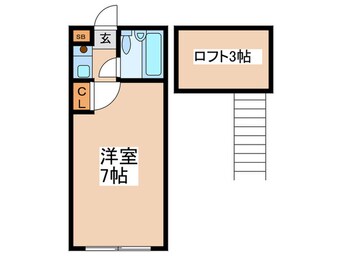 間取図 第２コーポ石原