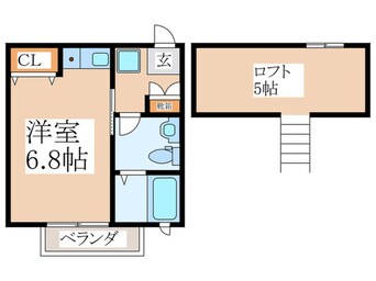 間取図 チェルシーコート