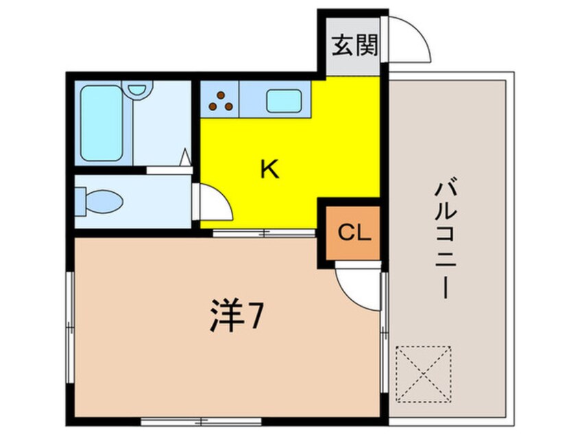 間取図 パールハイツ