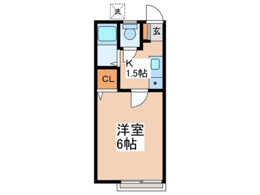 間取図 カ－サ・エルフィン