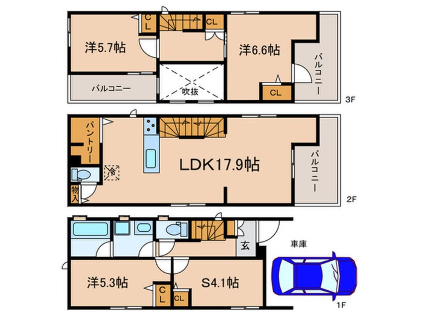 間取図 Kolet北池袋