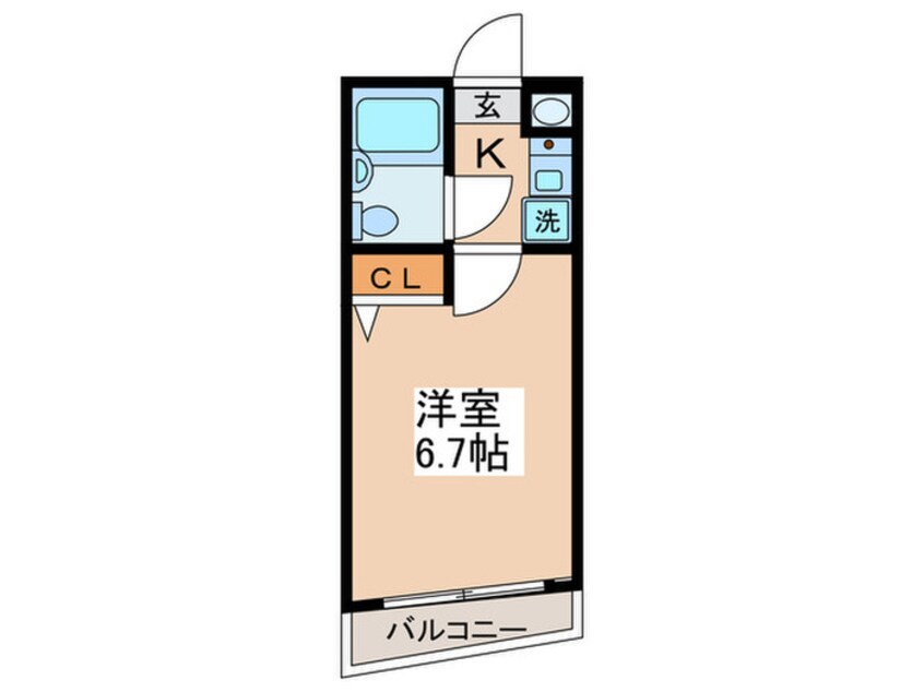 間取図 協和コーポ11