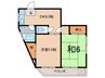 本丸マンション 2DKの間取り