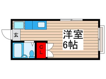 間取図 エステ－トピア佐々木