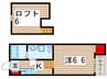 エル・イナージュ 1Kの間取り