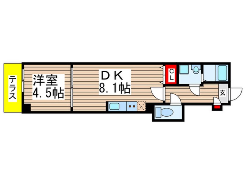 間取図 Arcenciel幕張