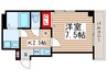 Sky view 押上 1Kの間取り