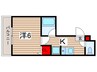 イーグルⅠ 1Kの間取り