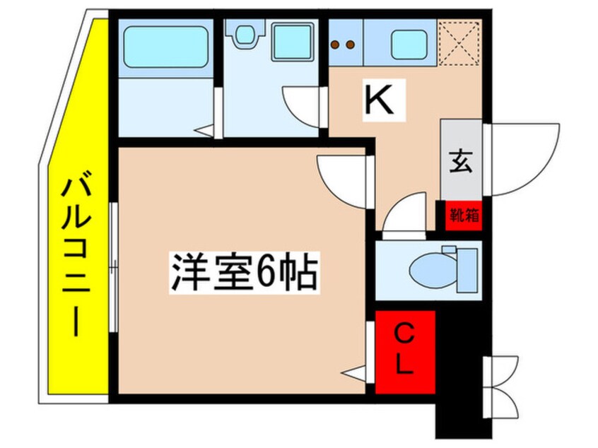 間取図 Park　Regalo　百合ヶ丘