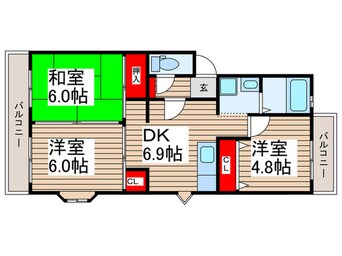 間取図 エスポワールメゾン