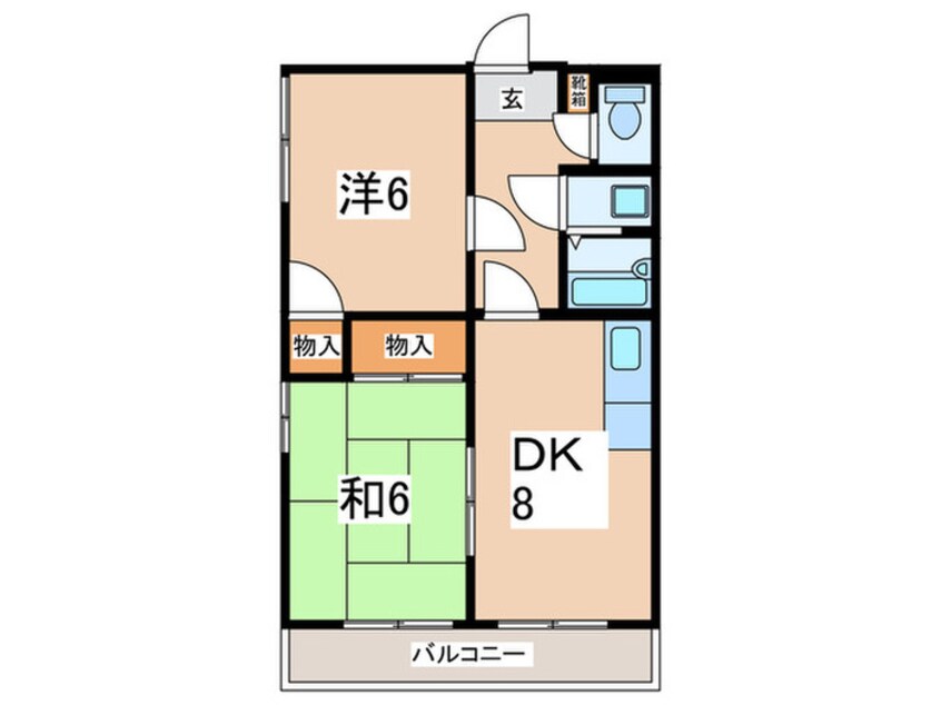 間取図 相南ビル