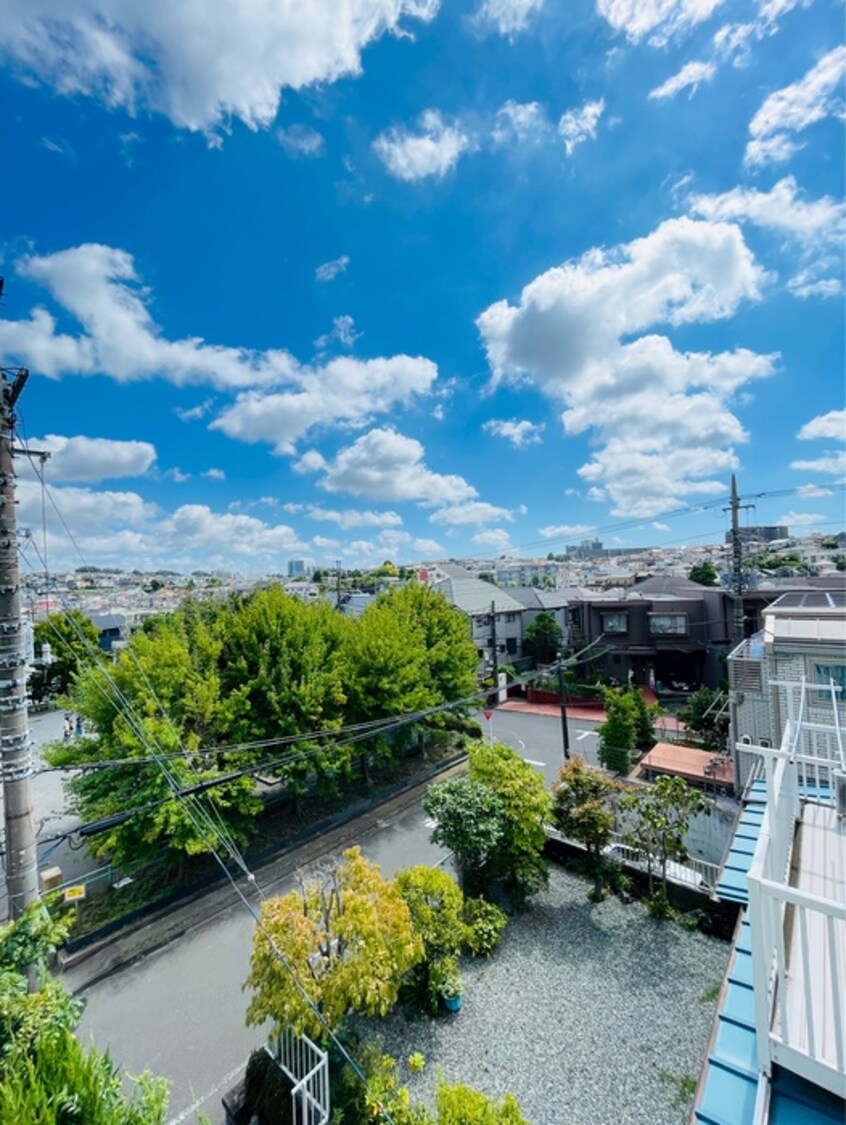 室内からの展望 シャト－つくし野